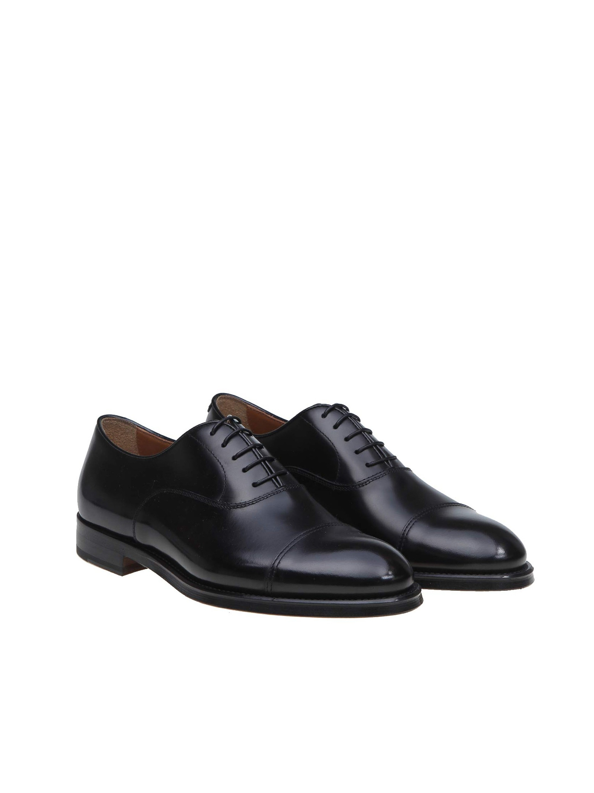 Shop Doucal's Zapatos Con Cordones - Negro