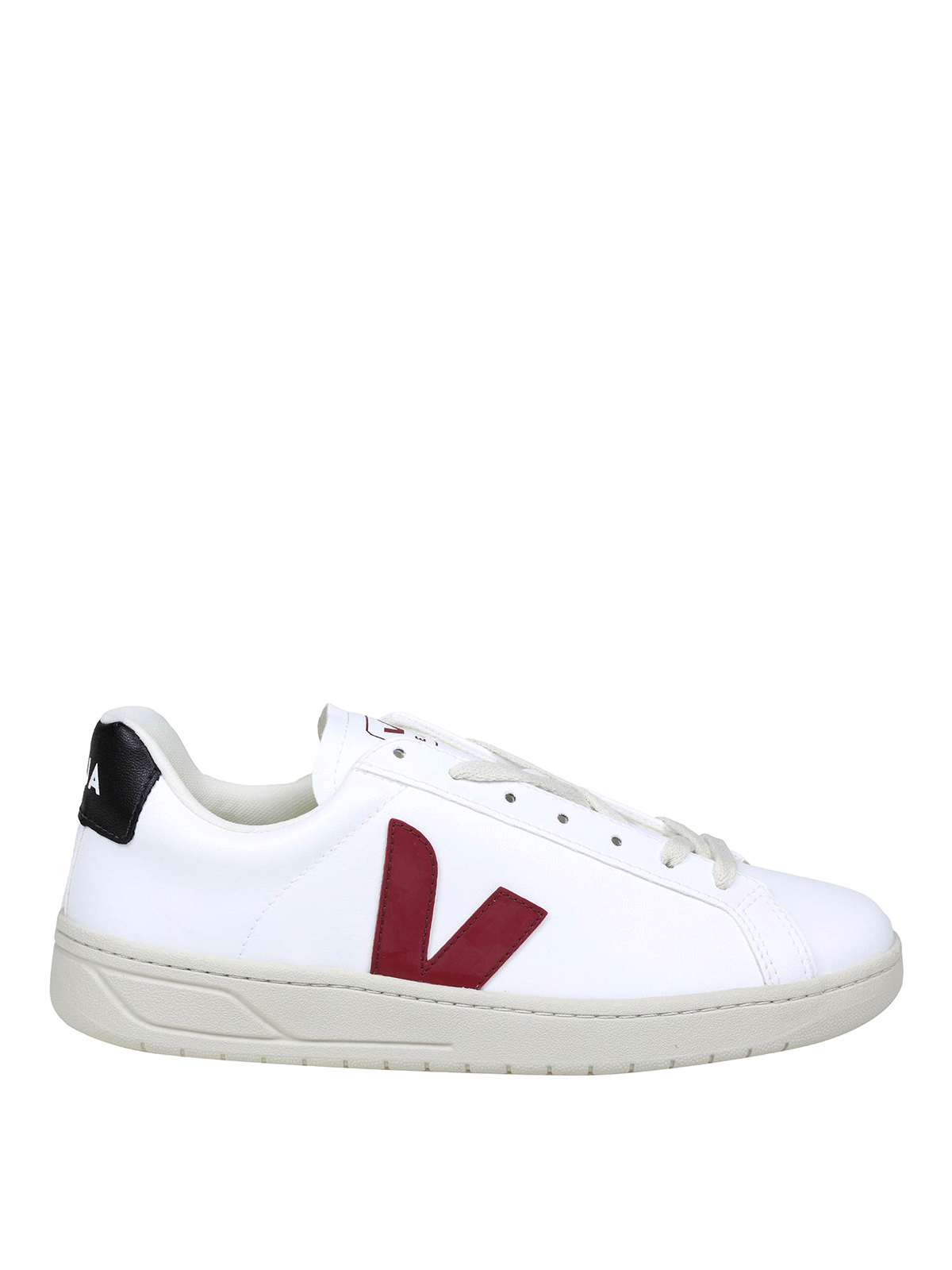 Shop Veja Urca Leather Sneakers In White