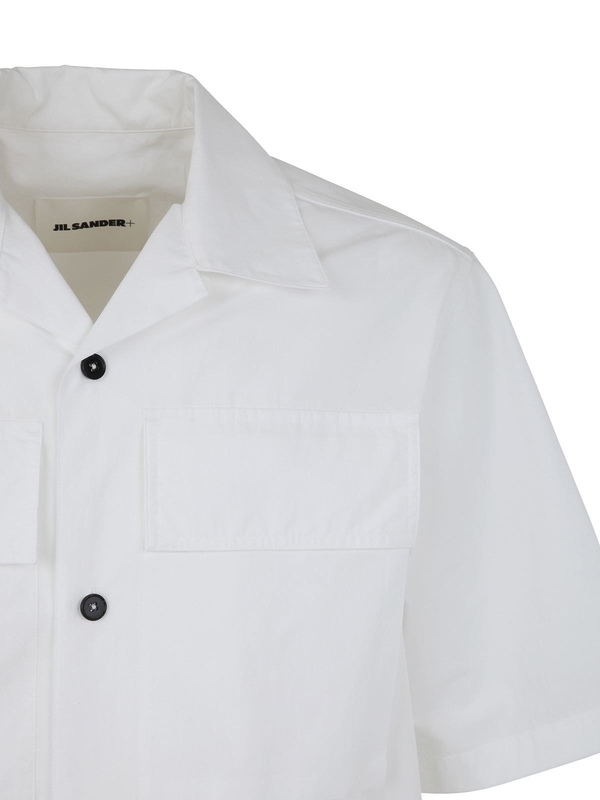 Shop Jil Sander Boxy Short Sleeve Shirt In White
