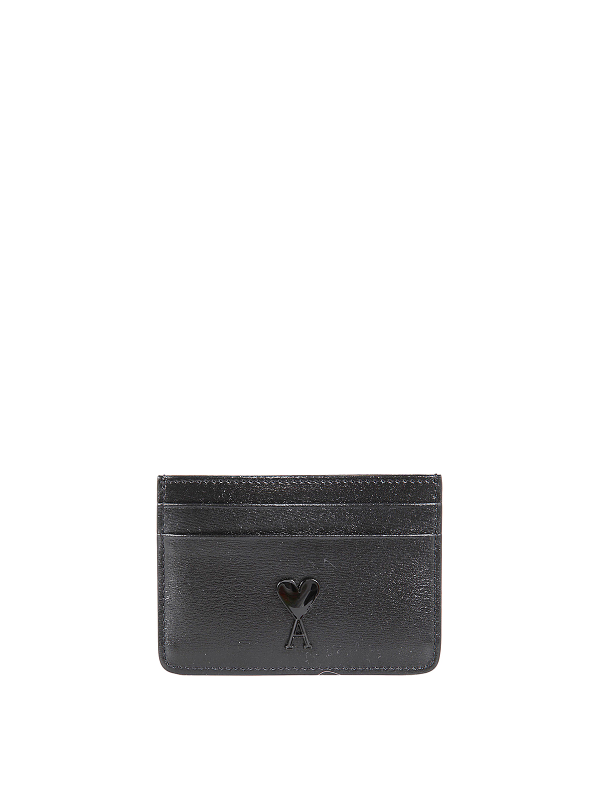 Shop Ami Alexandre Mattiussi Adc Card Holder In Black