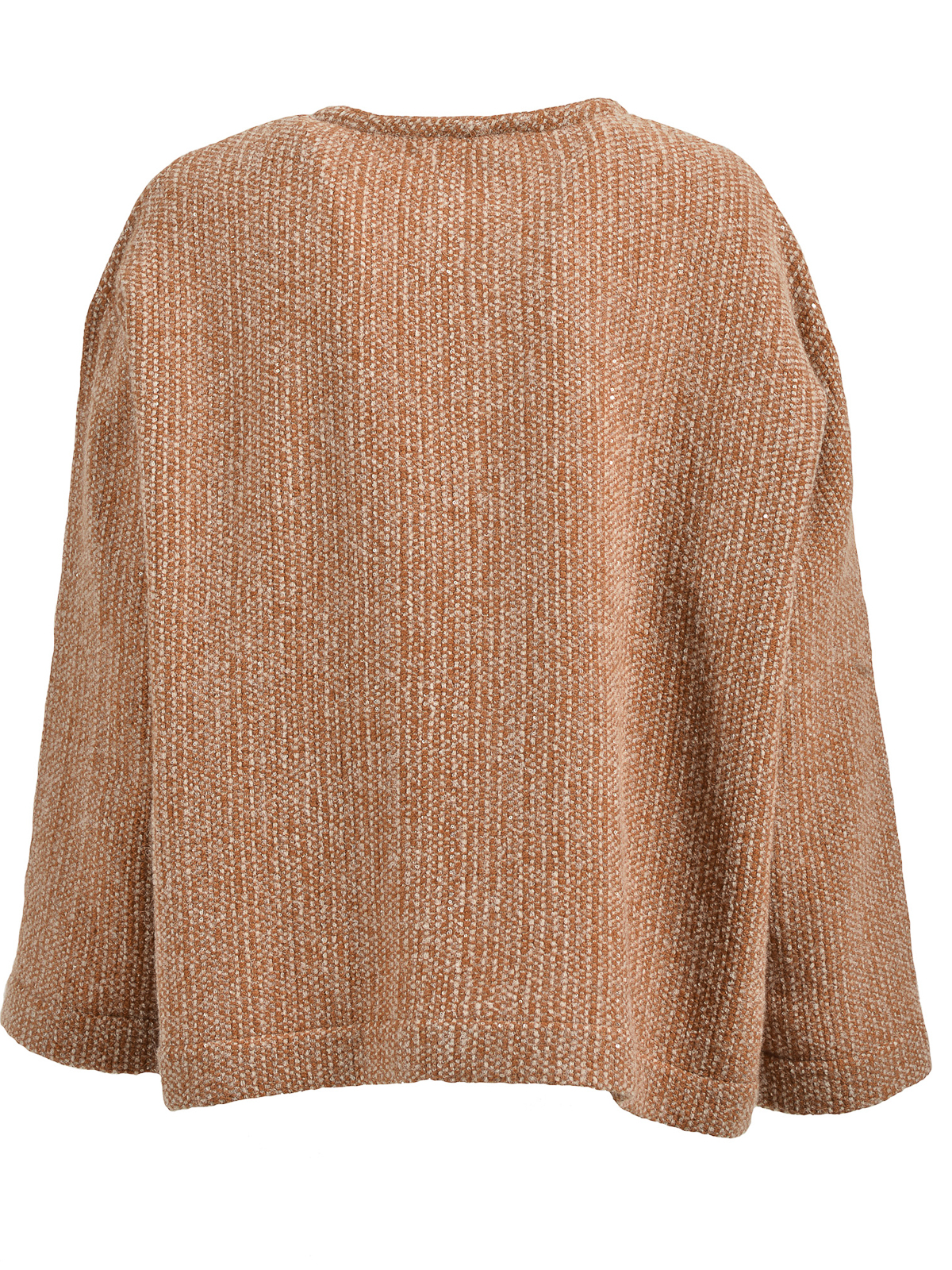 Shop Andrea's Cashmere Cardigan In Beis