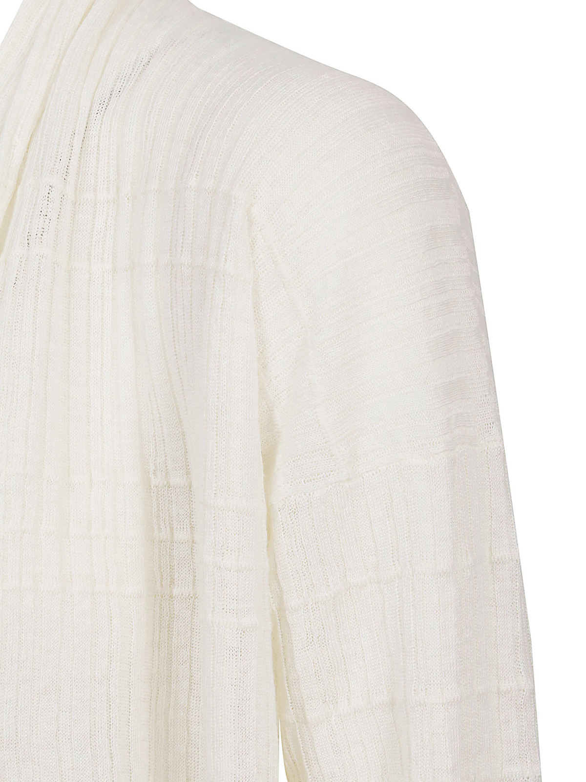 Shop Cividini Long Cardigan In White