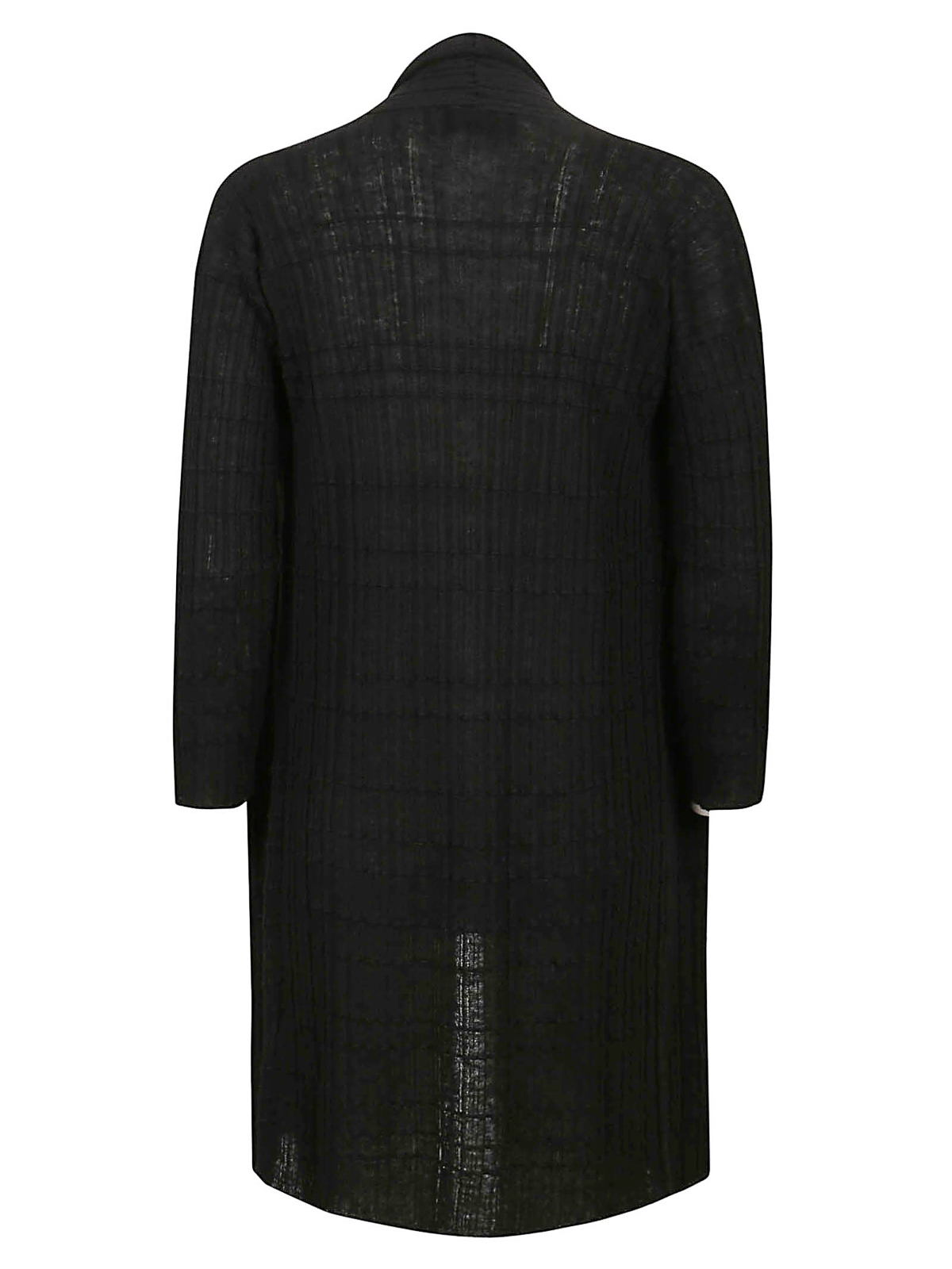 Shop Cividini Long Cardigan In Black