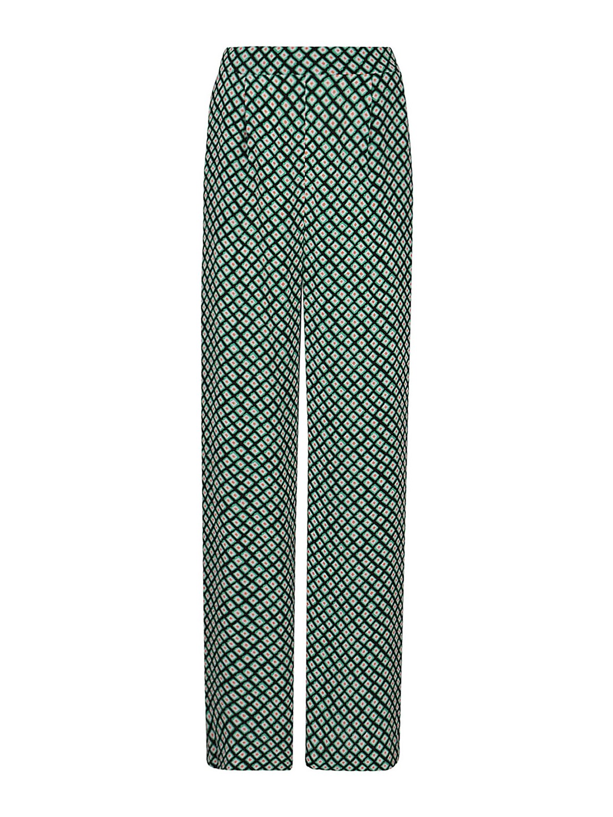 Diane Von Furstenberg Trousers In Multicolour