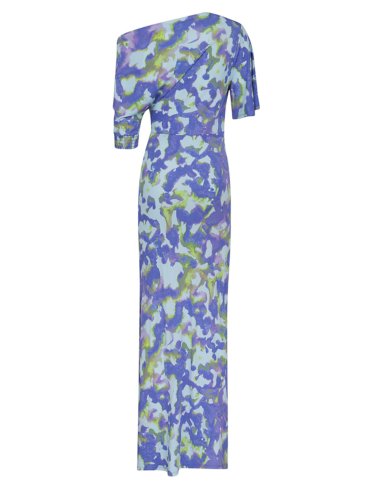 Shop Diane Von Furstenberg Long Dress In Multicolour