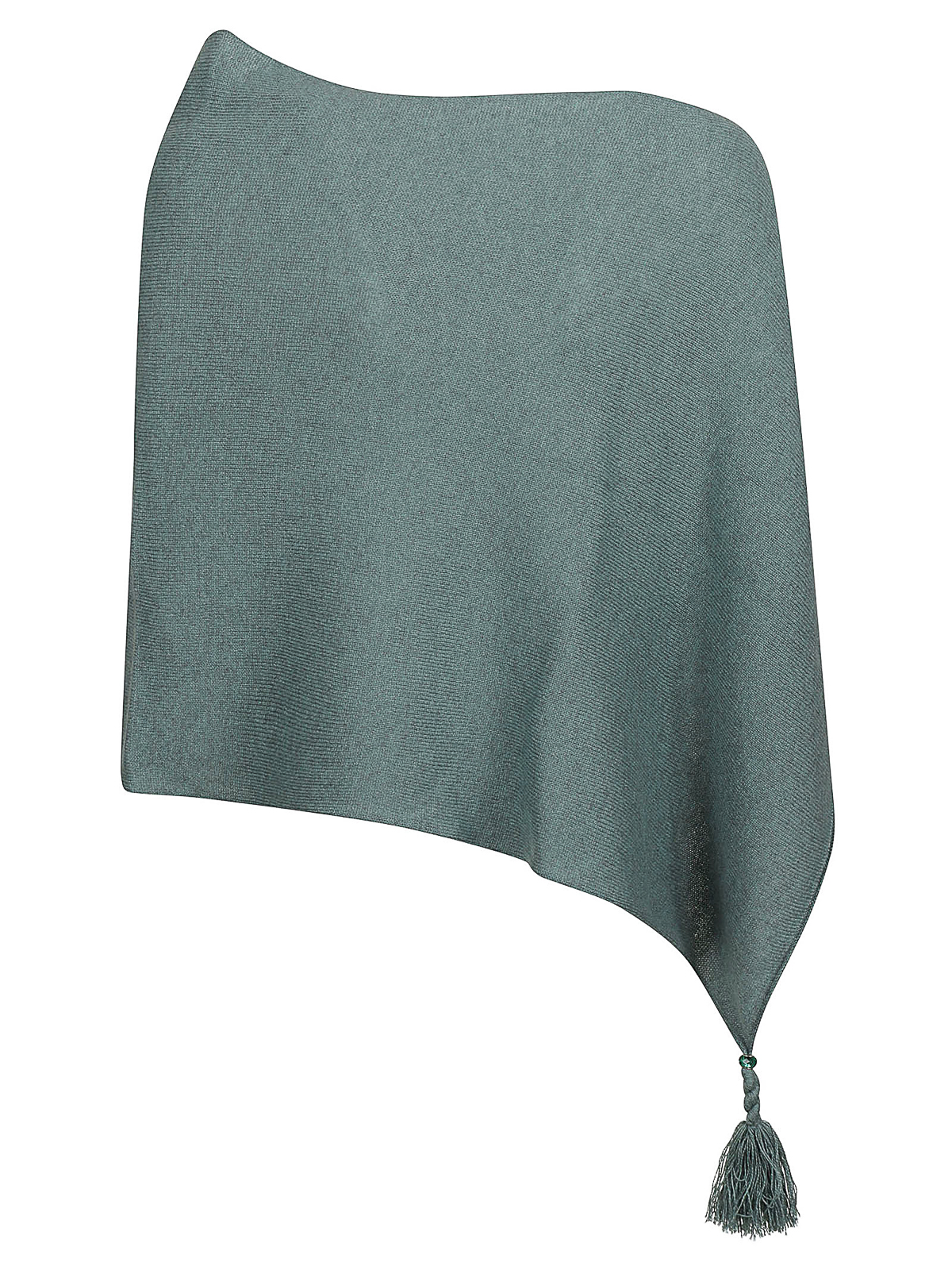 Shop Eleven88 Cashmere Poncho In Light Green