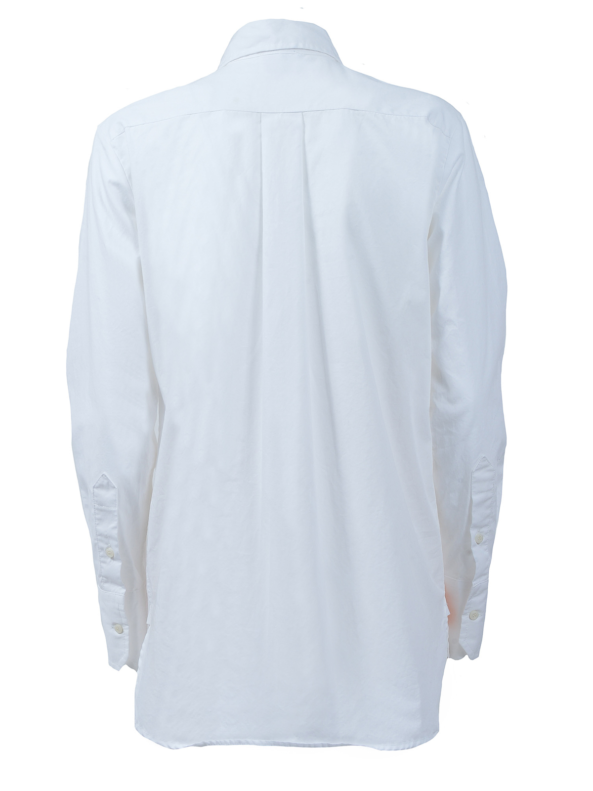 Shop Eleven88 Hand-painted Cotton Shirt In Blanco