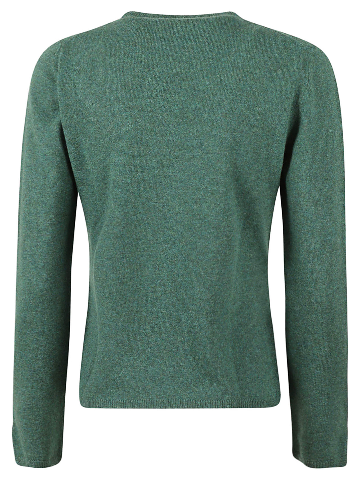 Shop Eleven88 Round Neck Cashmere Sweater In Verde Claro