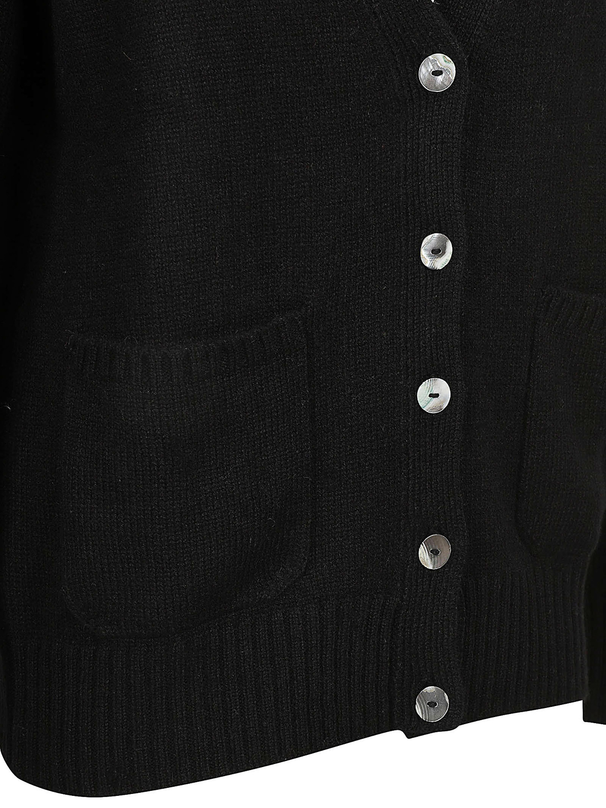 Shop Eleven88 Cashmere Cardigan In Black