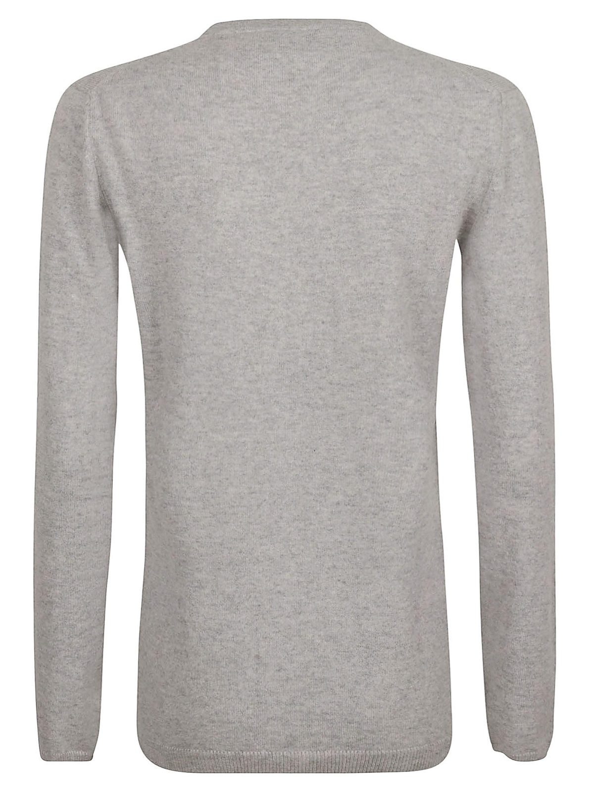 Shop Eleven88 Suéter Con Cuello De Pico In Light Grey