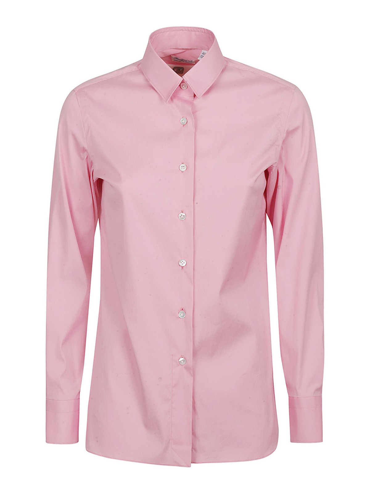 Finamore 1925 Cotton Shirt In Pink