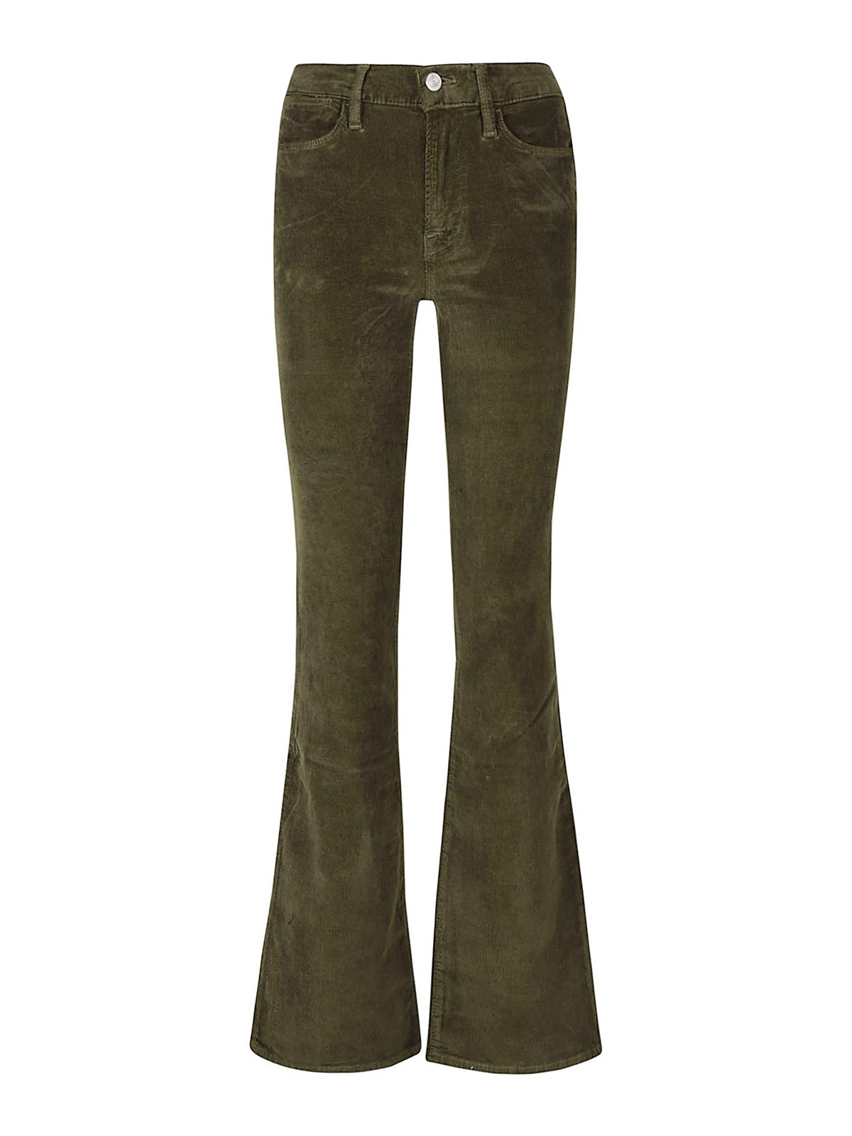 Frame Bootcut Jeans In Green