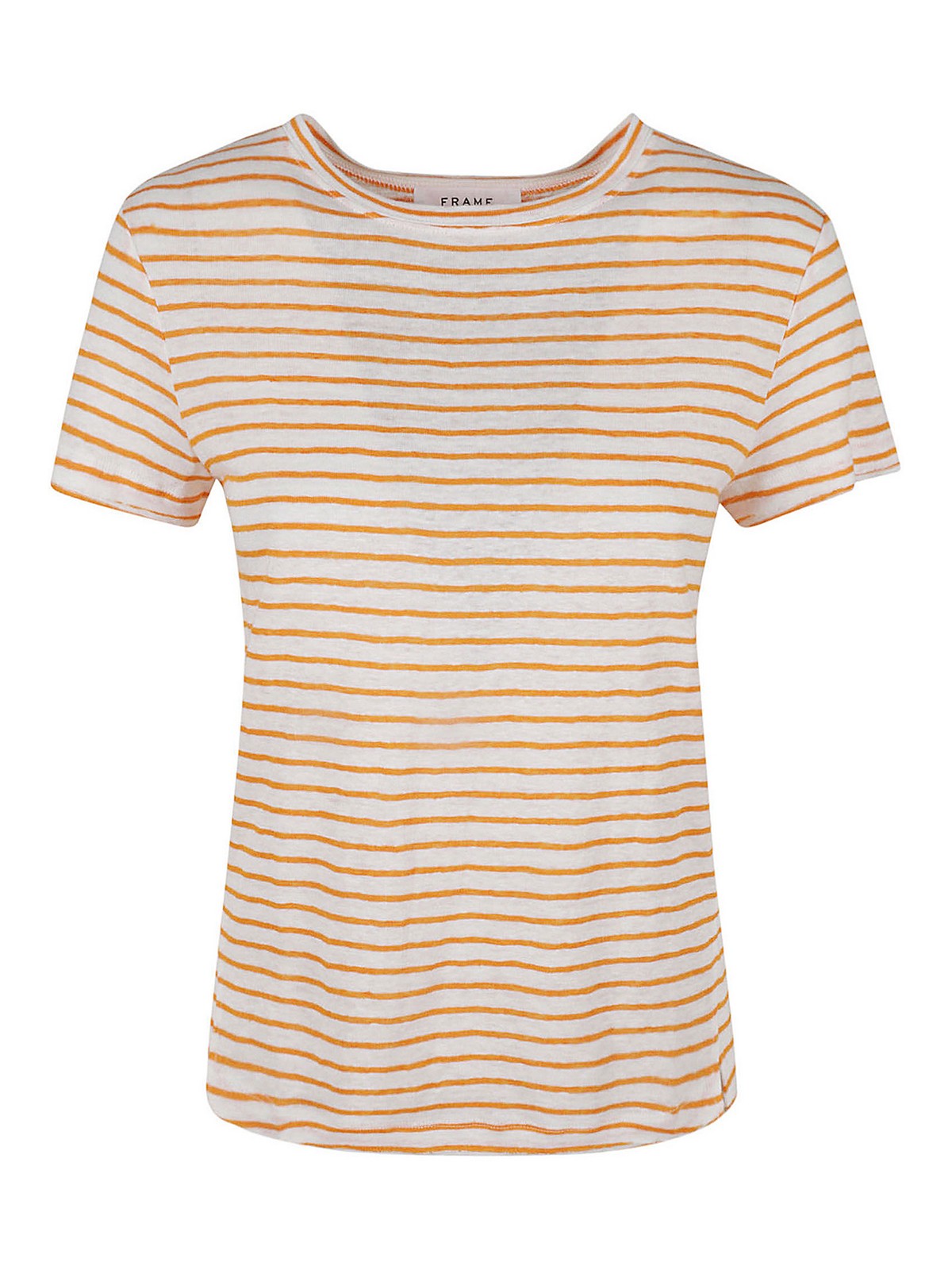Shop Frame Camiseta - Blanco In Orange