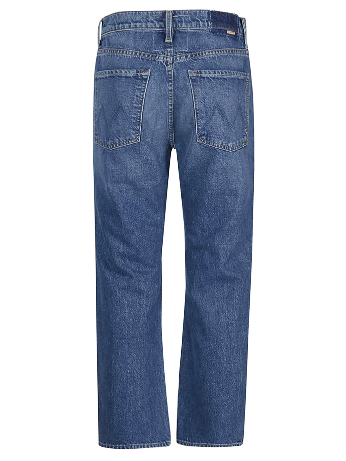 Shop Mother Ditcher Jeans In Light Wash