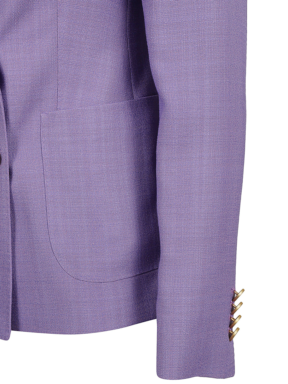 Shop Tagliatore Double Breasted Jacket In Light Purple