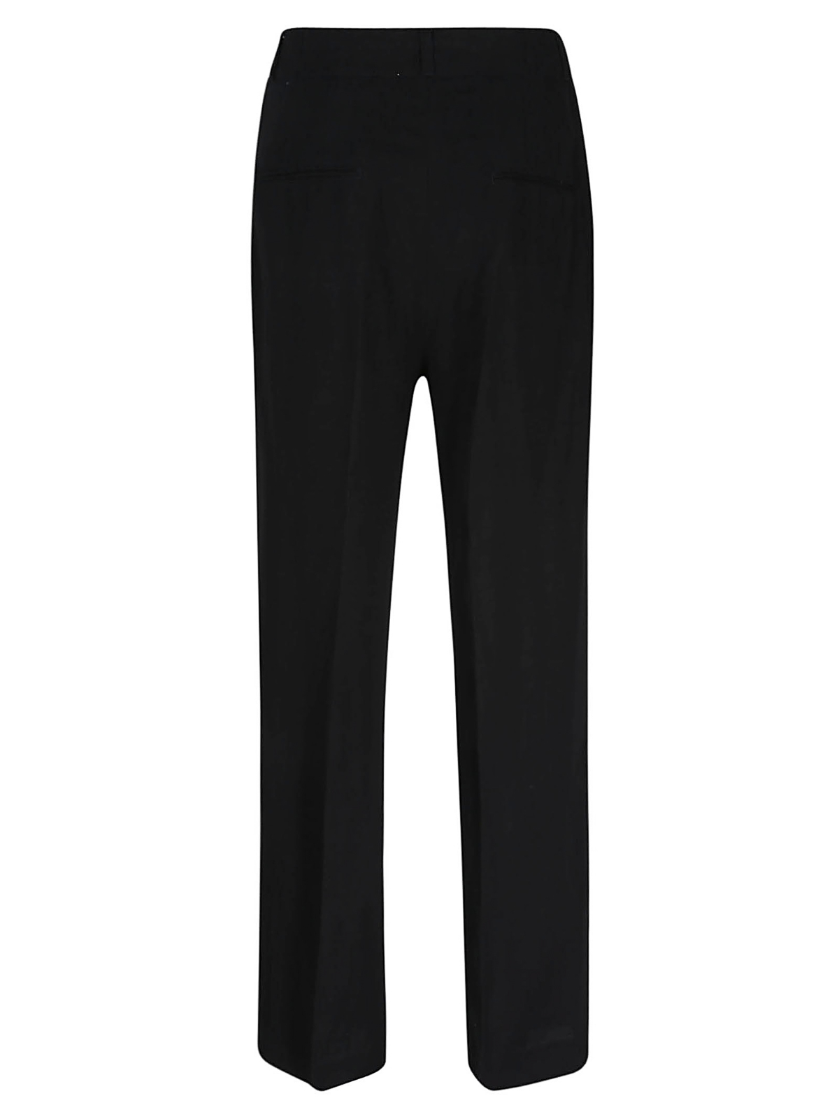 Shop Tsolo Munkh High-waisted Trousers In Negro