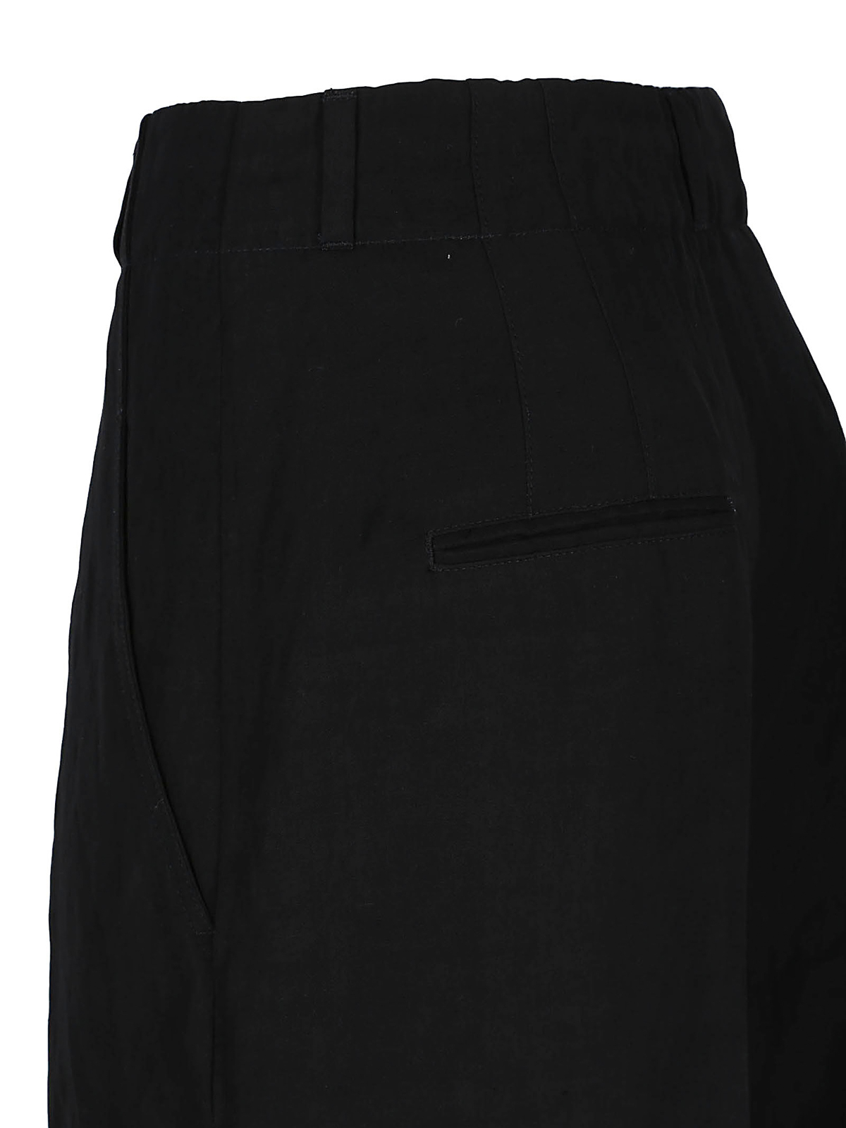 Shop Tsolo Munkh High-waisted Trousers In Negro