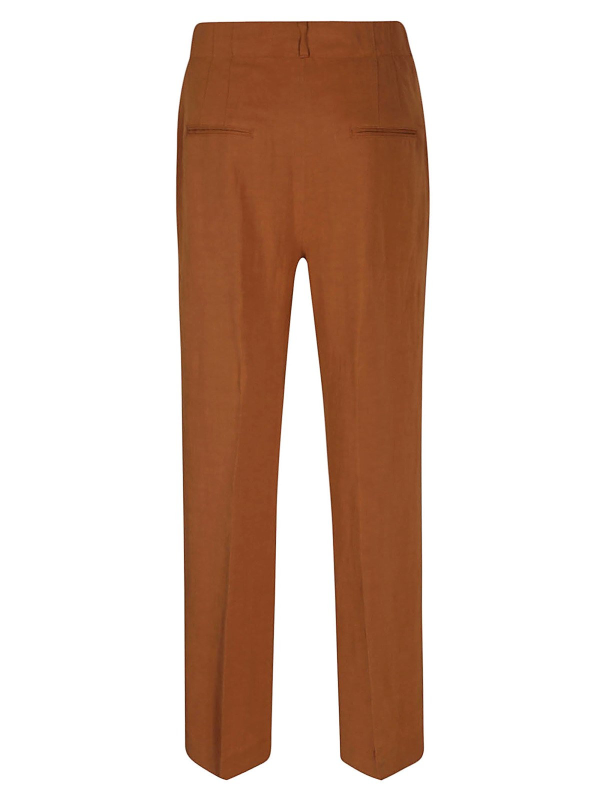 Shop Tsolo Munkh High Waisted Trousers In Marrón
