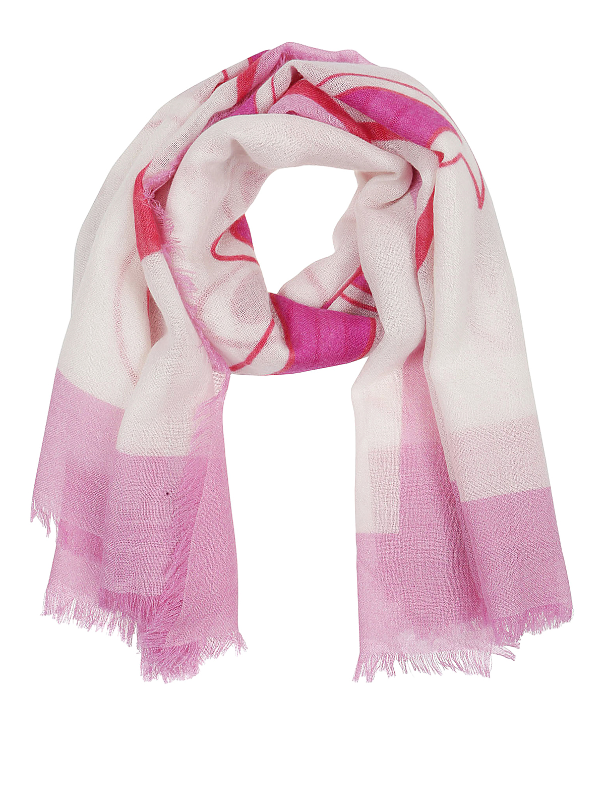 Andrea's Cashmere Silk Scarf In Pink