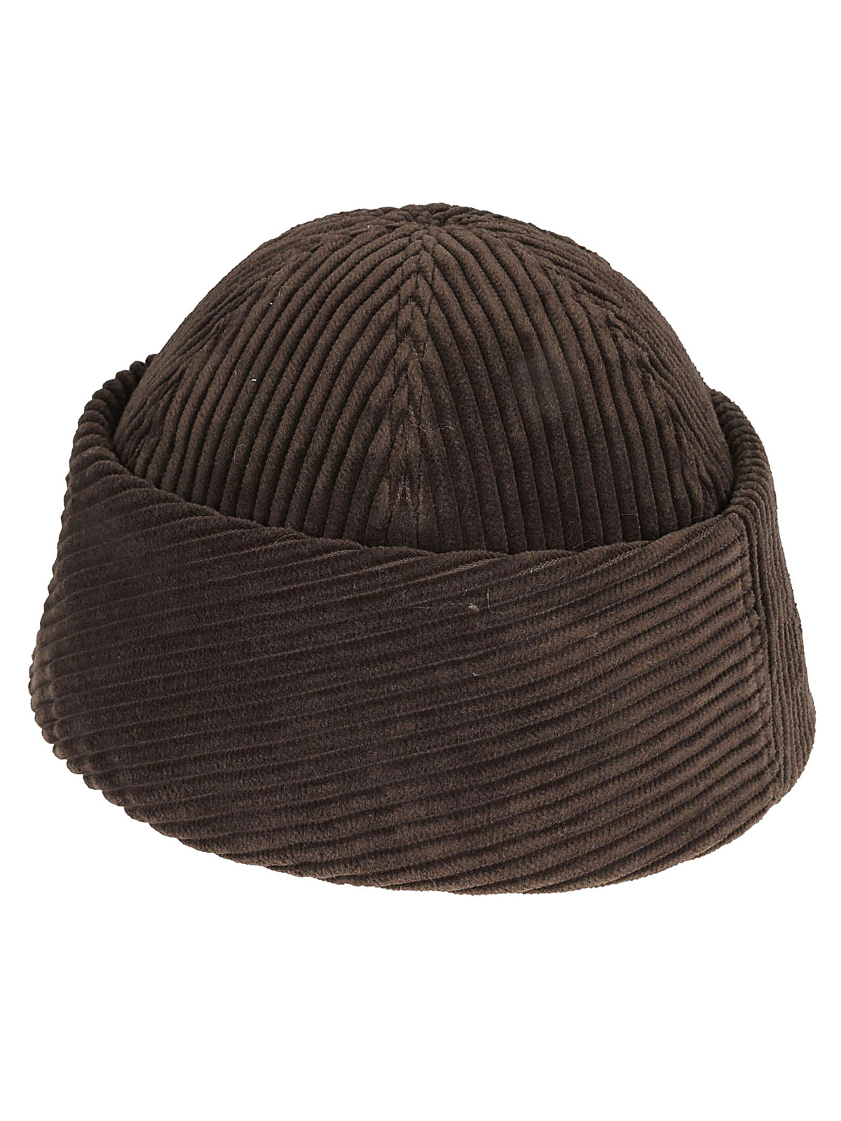 Shop Anthonypeto Velvet Hat In Brown