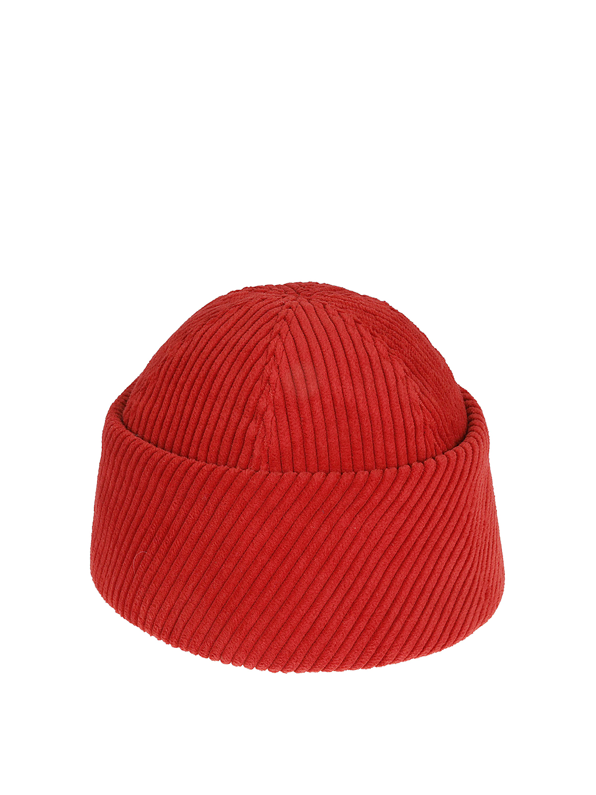 Anthonypeto Velvet Hat In Red