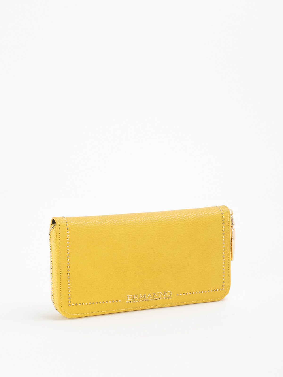 Shop Ermanno By Ermanno Scervino Wallet In Yellow