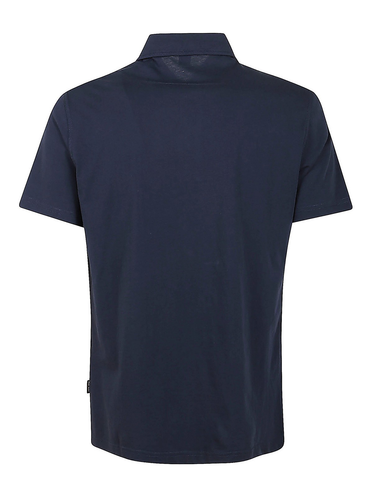 Shop Aspesi Polo Shirt In Cotton Jersey In Blue