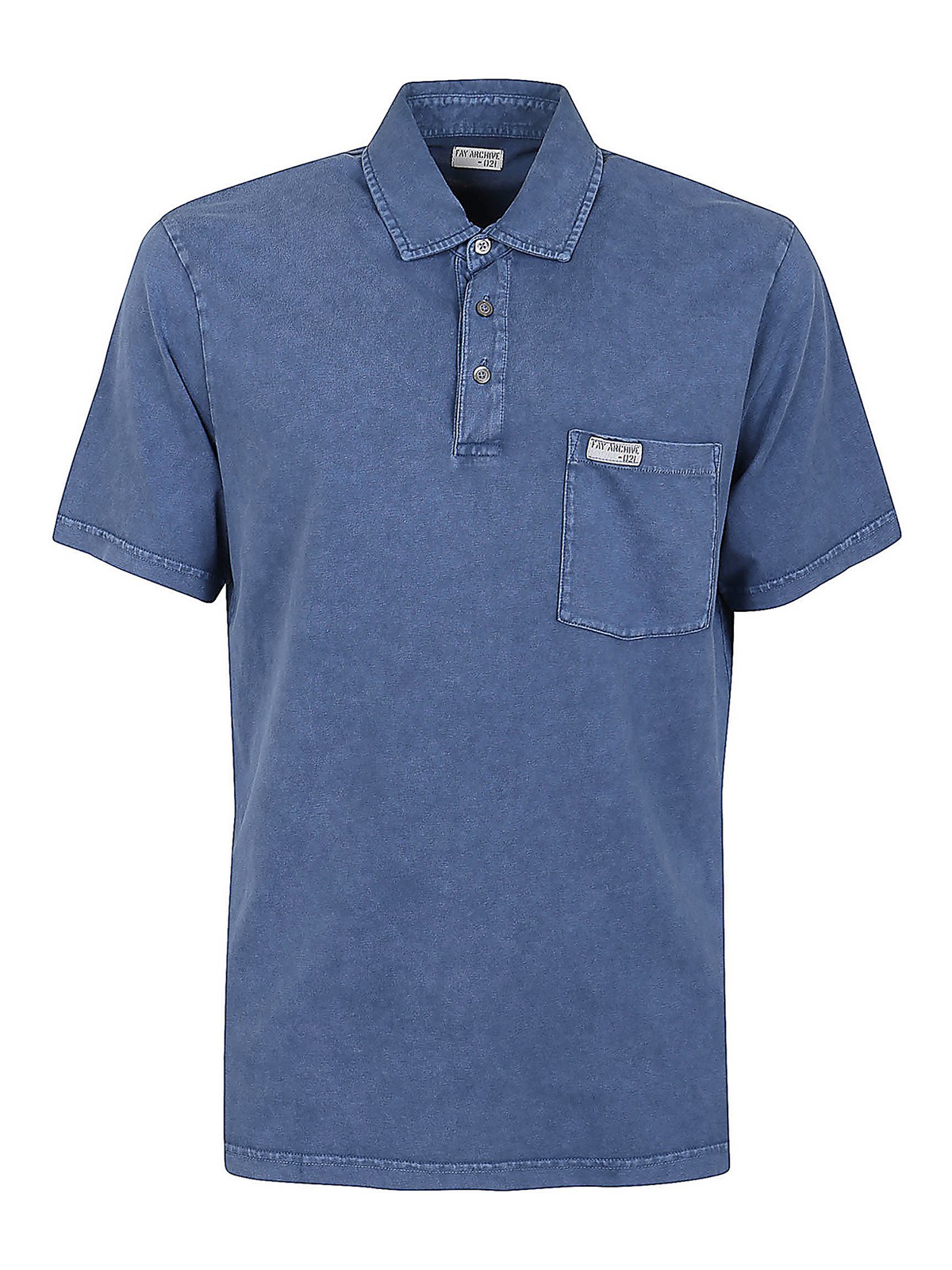 Shop Fay Polo  Archive In Blue
