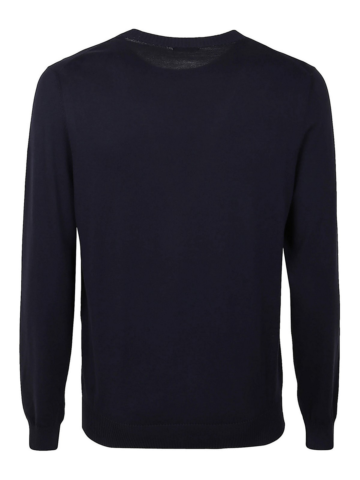 Shop Malo Round-neck Sweater In Blue