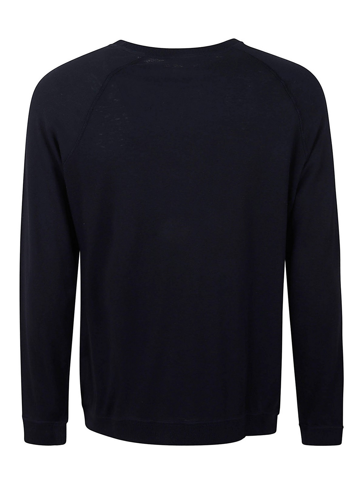 Shop Zanone Sweatshirt In Black