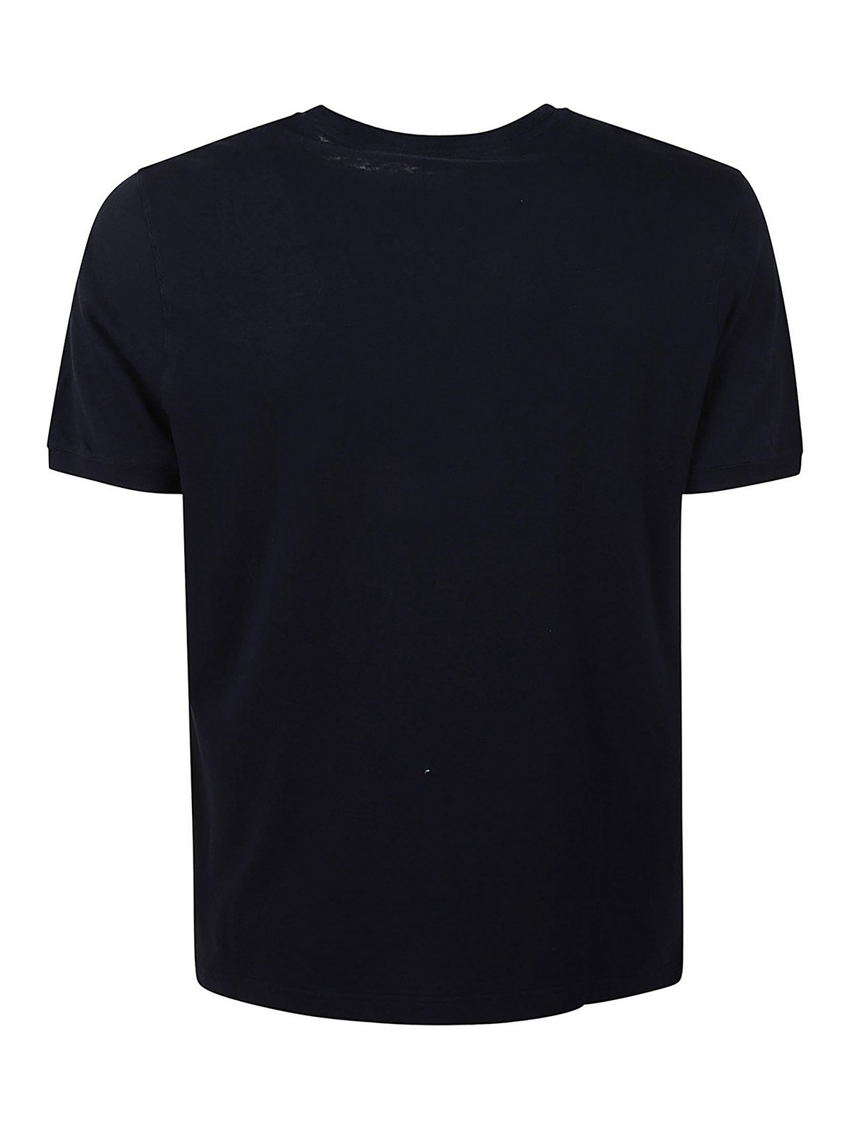 Shop Zanone Camiseta - Azul Oscuro In Dark Blue