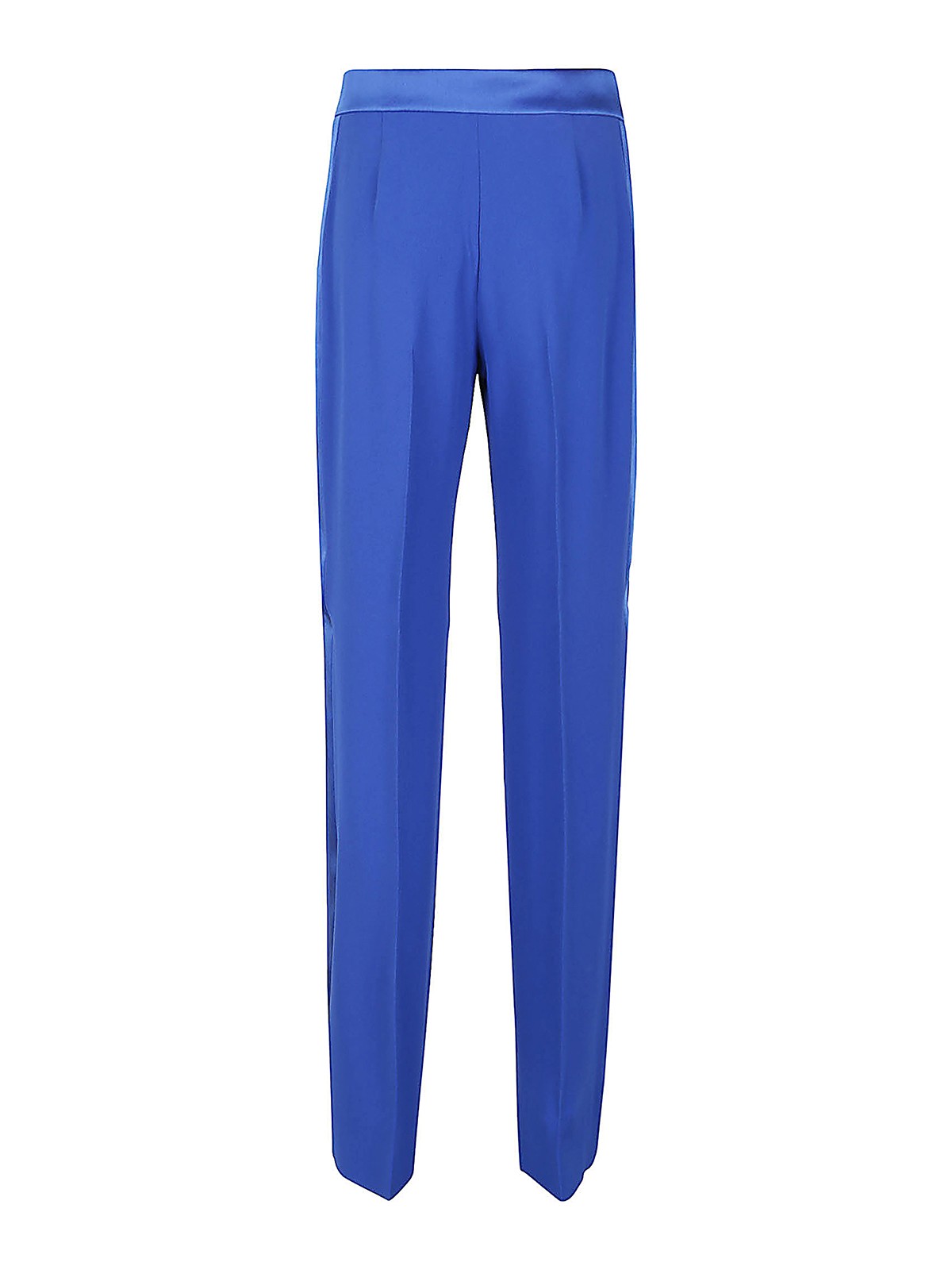 Shop Alberta Ferretti Casual Trousers In Light Blue