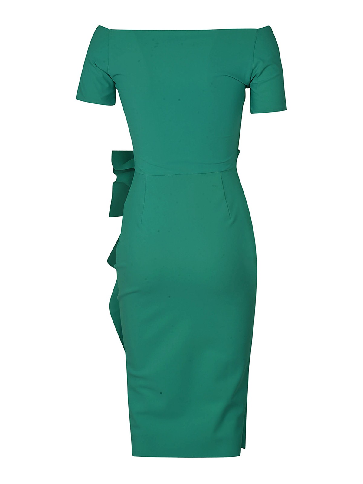 Chiara Boni La Petite Robe Midi dress - Green - Women|SILVERIA487