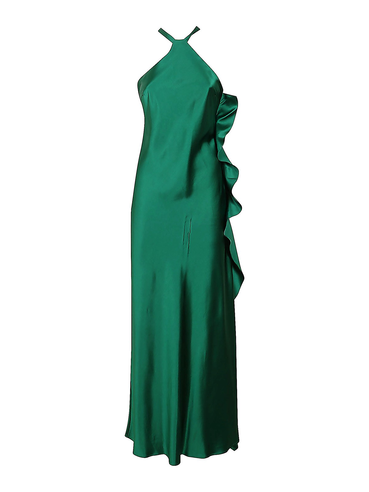 Max Mara Zimino maxi dress - Green - Women|62210135600001 Max Mara Zimino maxi dress - Green - Women|62210135600001