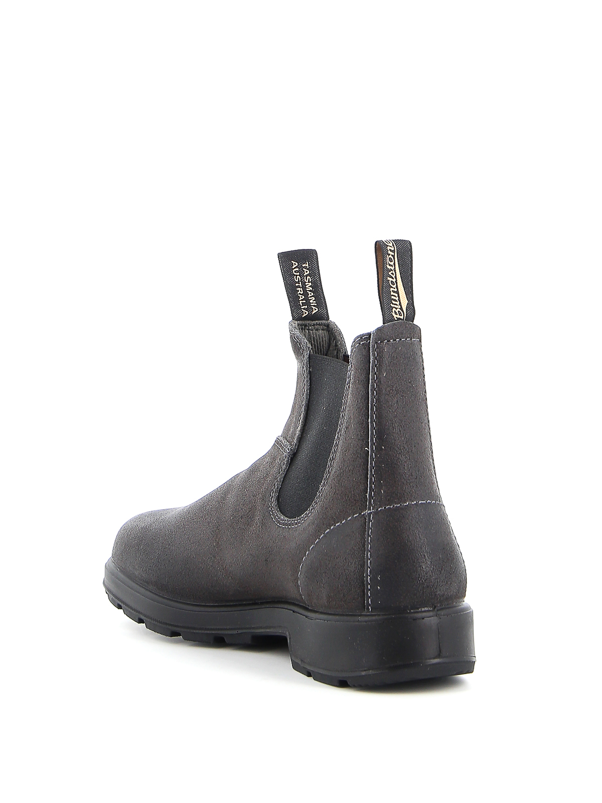Shop Blundstone Rustik Ankle Boots In Gris