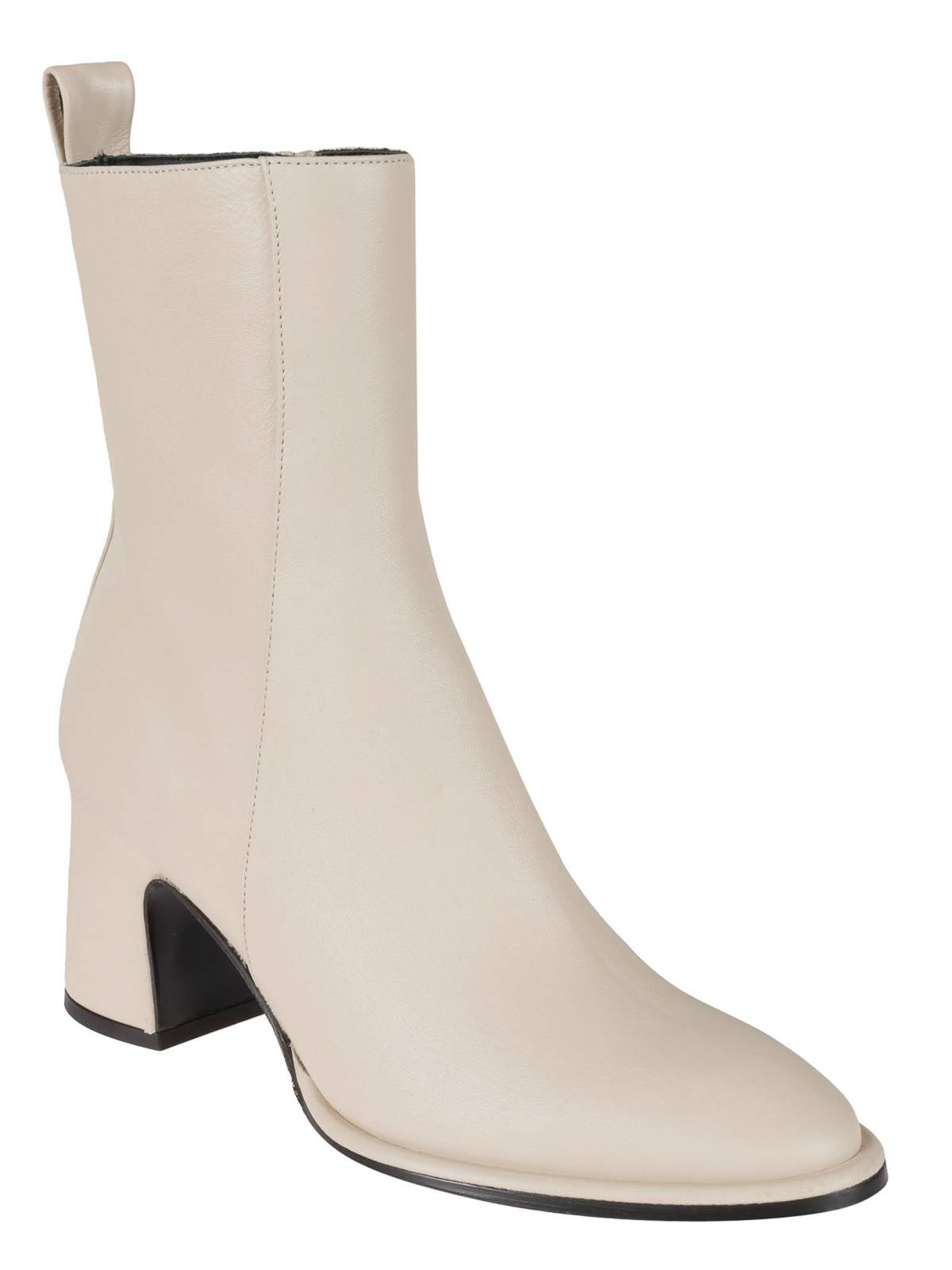 Shop Eqüitare Eleanor Ankle Boots In Cream