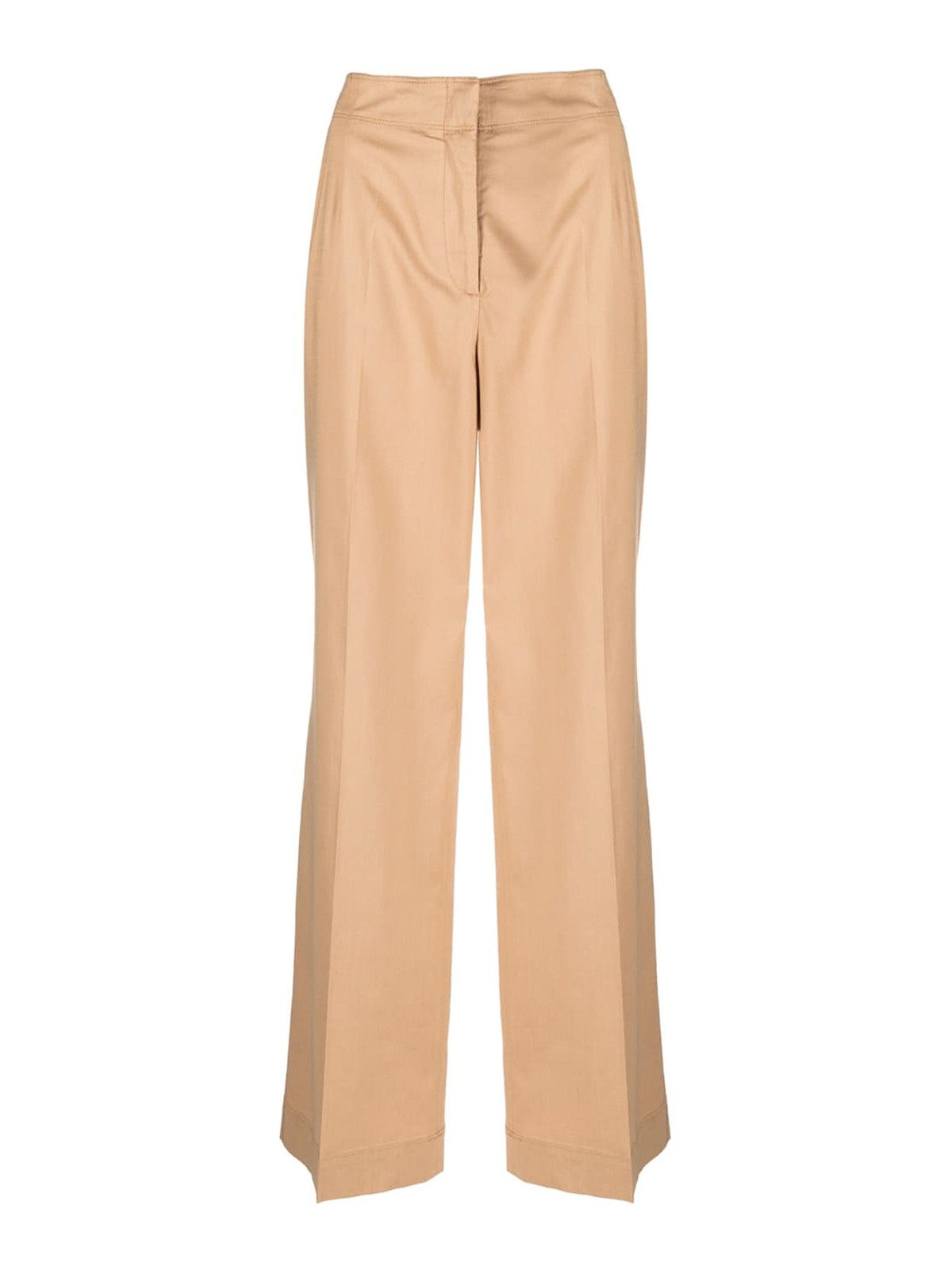 Calvin Klein Mens Slim Fit Taupe Herringbone Flat Front Wool Dress Pants |  The Suit Depot