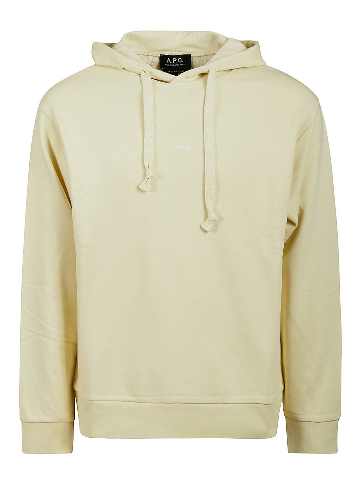 Apc Hoodie Larry Color In Yellow