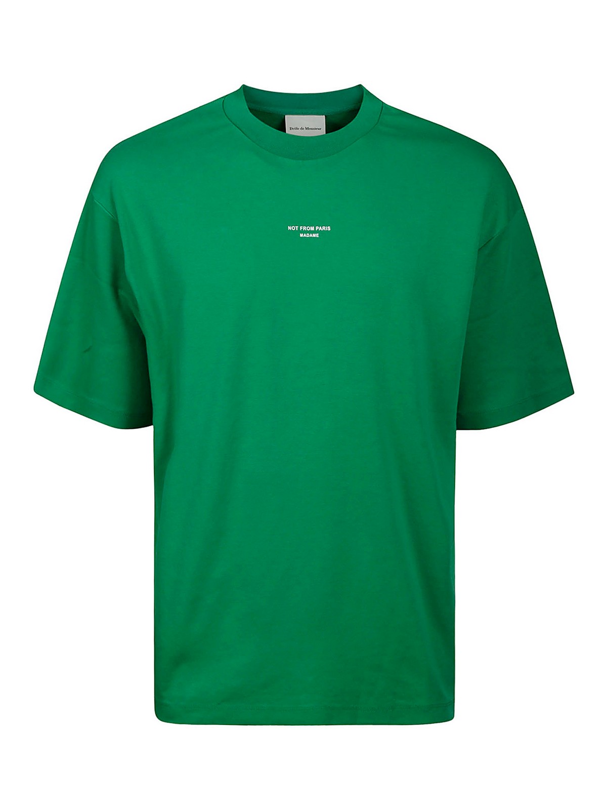Drôle De Monsieur Le T-shirt Nfpm In Green