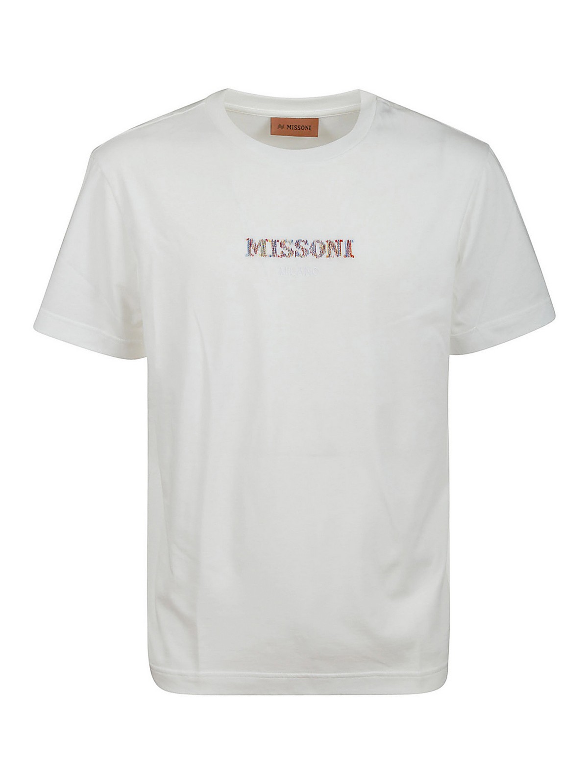 Missoni Short Sleeve T-shirt In Beige