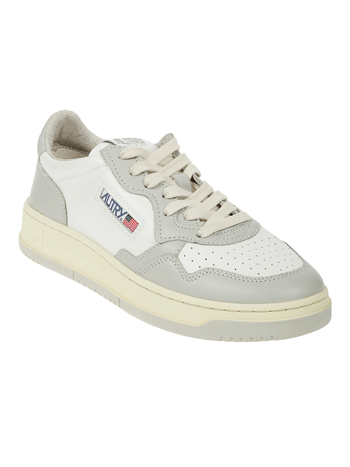 Shop Autry 01 Low Leat Leat In White
