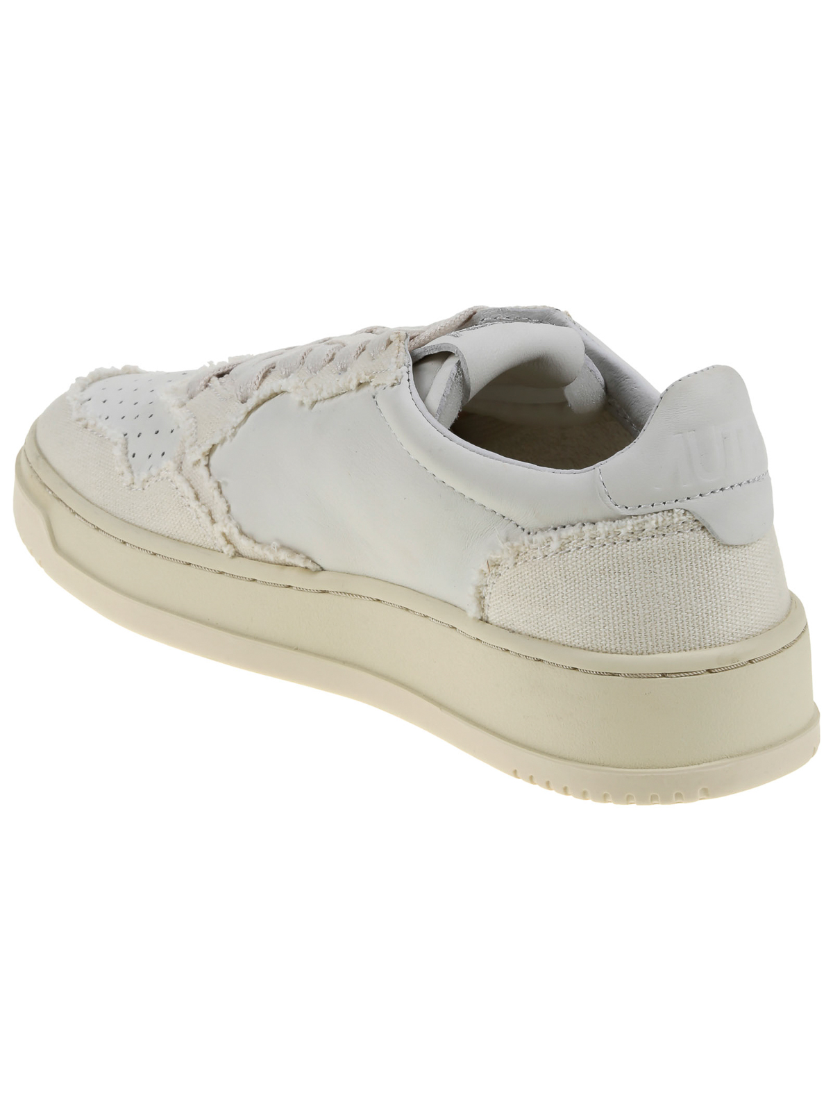 Shop Autry 01 Low Canvas In White