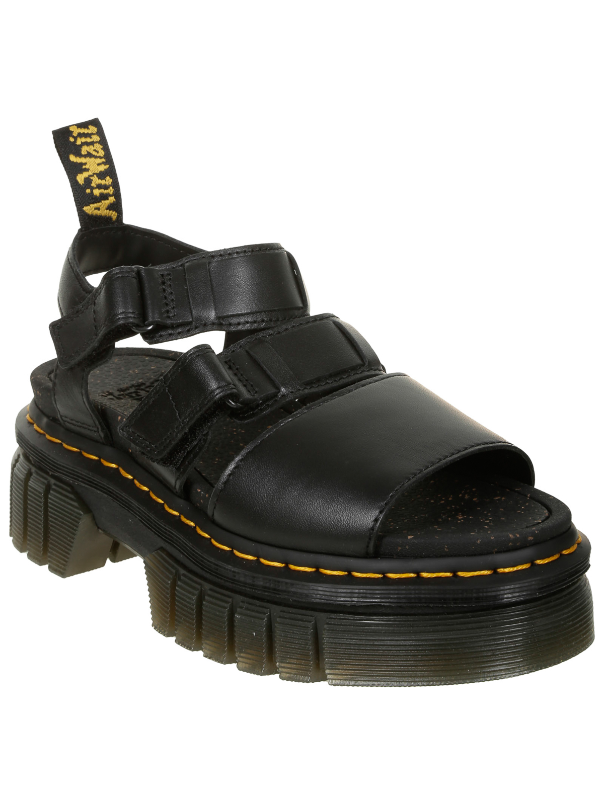 Dr. Martens Ricki 3-strap sandal - Black - Women|27405001BLACK