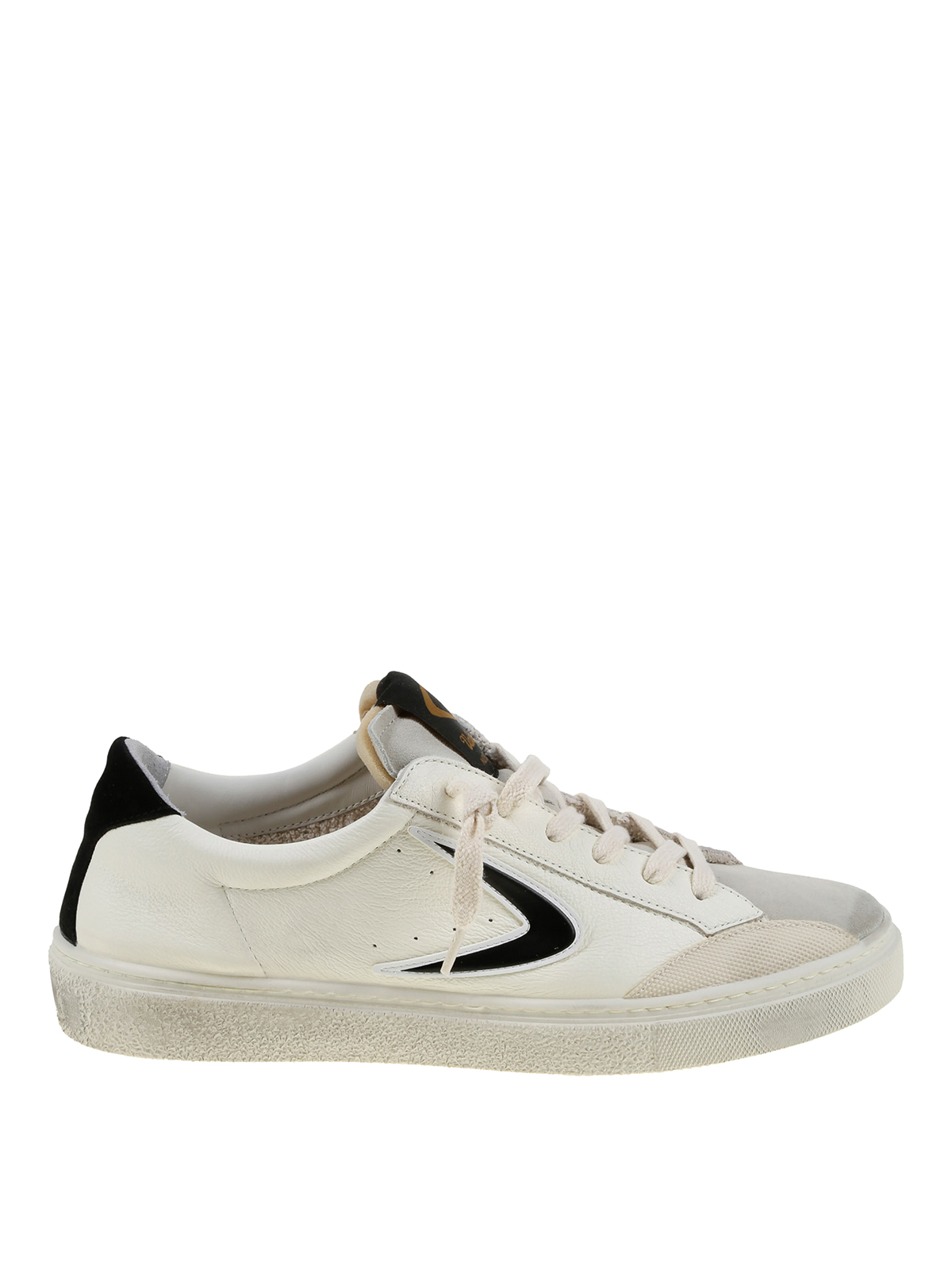 Ollie leather low trainers