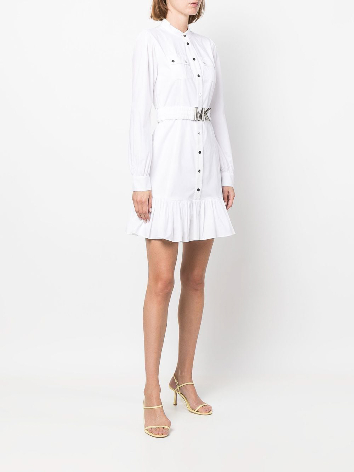 michael kors white mini dress Michael Kors Collection - White Lace Mini Dress