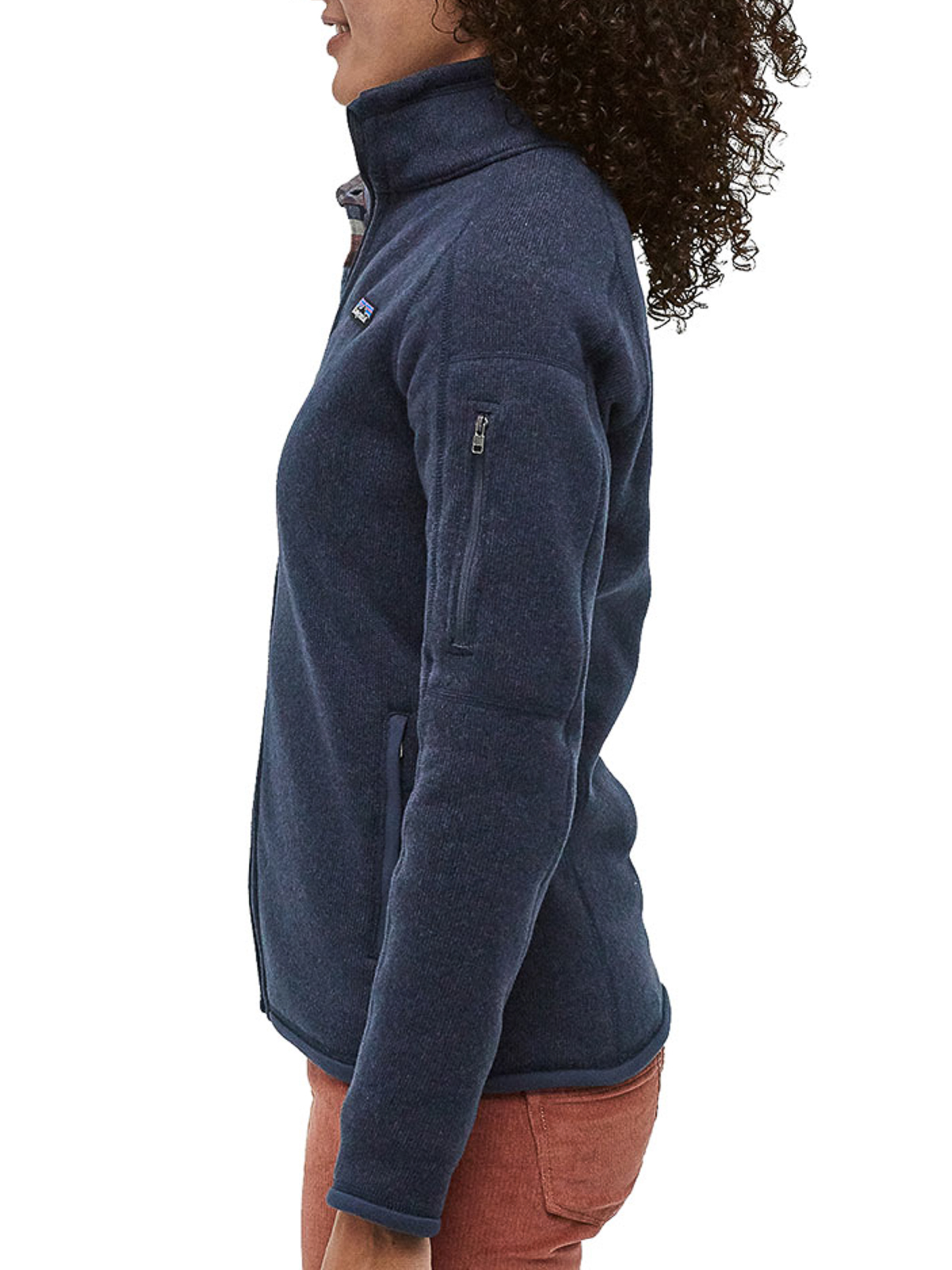 Shop Patagonia W`s Better Sweater Jkt In Azul Claro