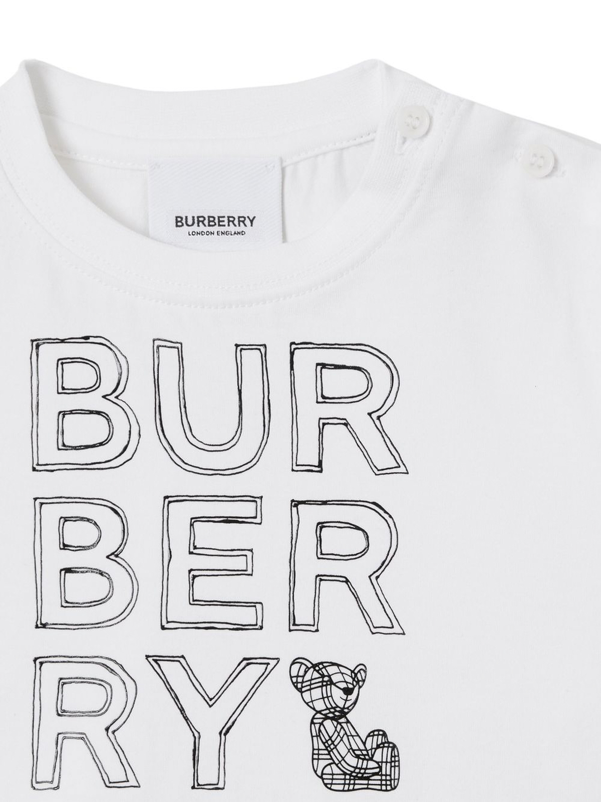 Burberry camisetas outlet white