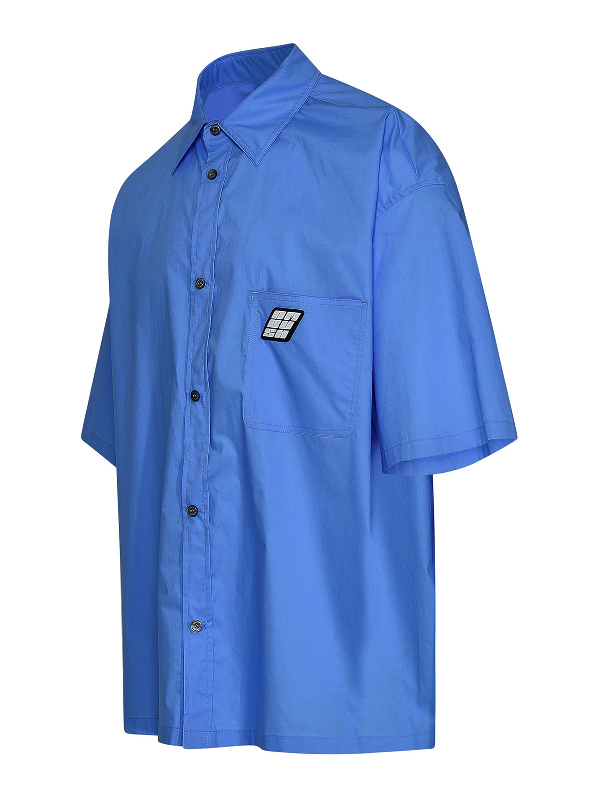 Shop Ambush Light Blue Cotton Shirt