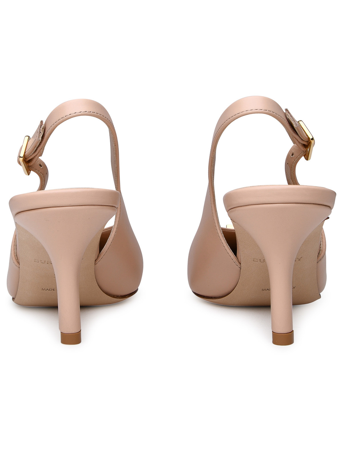 サンダル・ミュール Burberry Dame 05 Slingbacks - Burberry - Linen - Beige Burberry Dame 05 Slingbacks In Beige - 33% Off | Editorialist