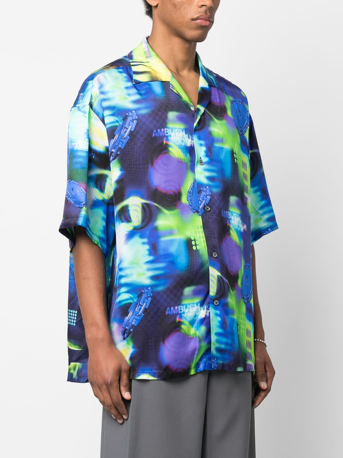 Shirts Ambush - Abstract-pattern short-sleeve shirt